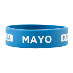 First In First Out Blue Silicone Mayo Label Band - Fits 16, 20 and 24 oz Squeeze Bottles - 1 count box