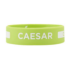 First In First Out Green Silicone Caesar Label Band - Fits 16, 20 and 24 oz Squeeze Bottles - 10 count box