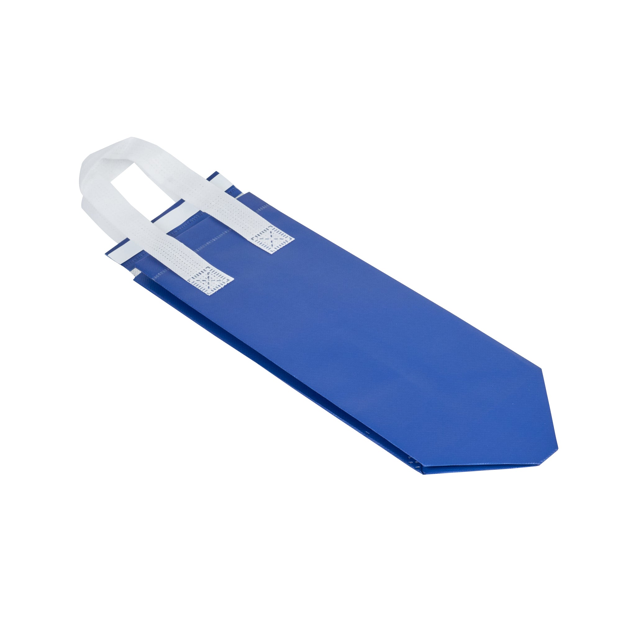 Bag Tek Blue Insulated Take Out Bag - Tamper-Evident - 4 3/4" x 4" x 11" - 100 count box