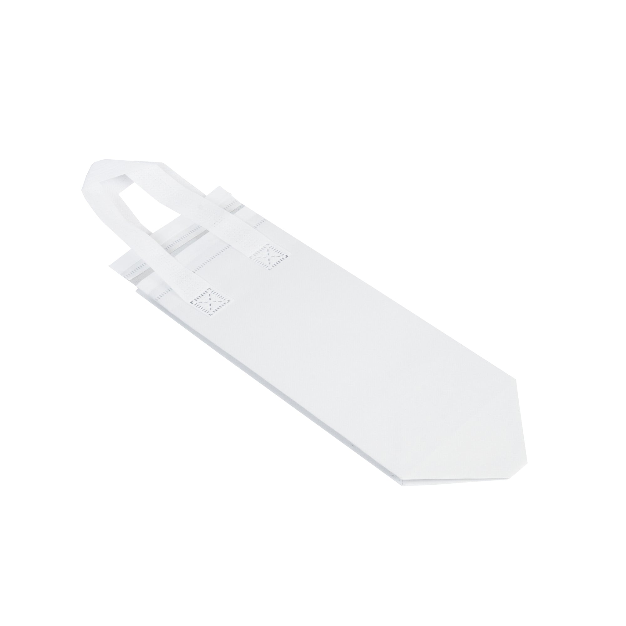 Bag Tek White Insulated Take Out Bag - Tamper-Evident - 4 3/4" x 4" x 11" - 100 count box