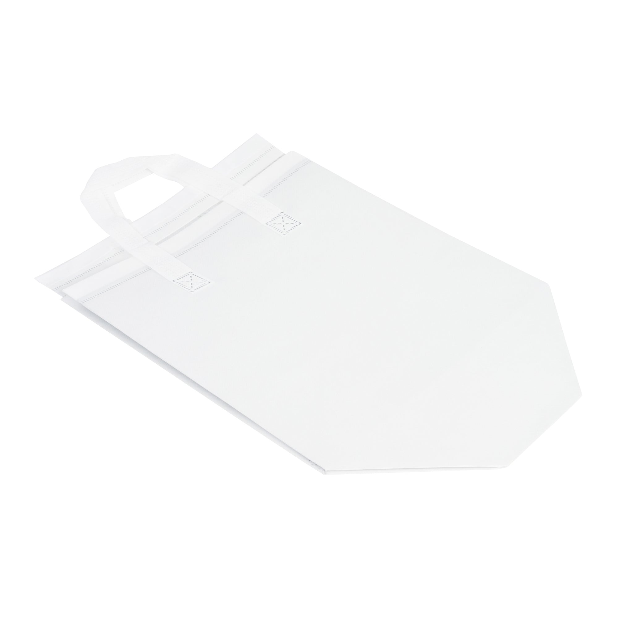 Bag Tek White Insulated Take Out Bag - Tamper-Evident - 10 1/4" x 6 3/4" x 11" - 100 count box