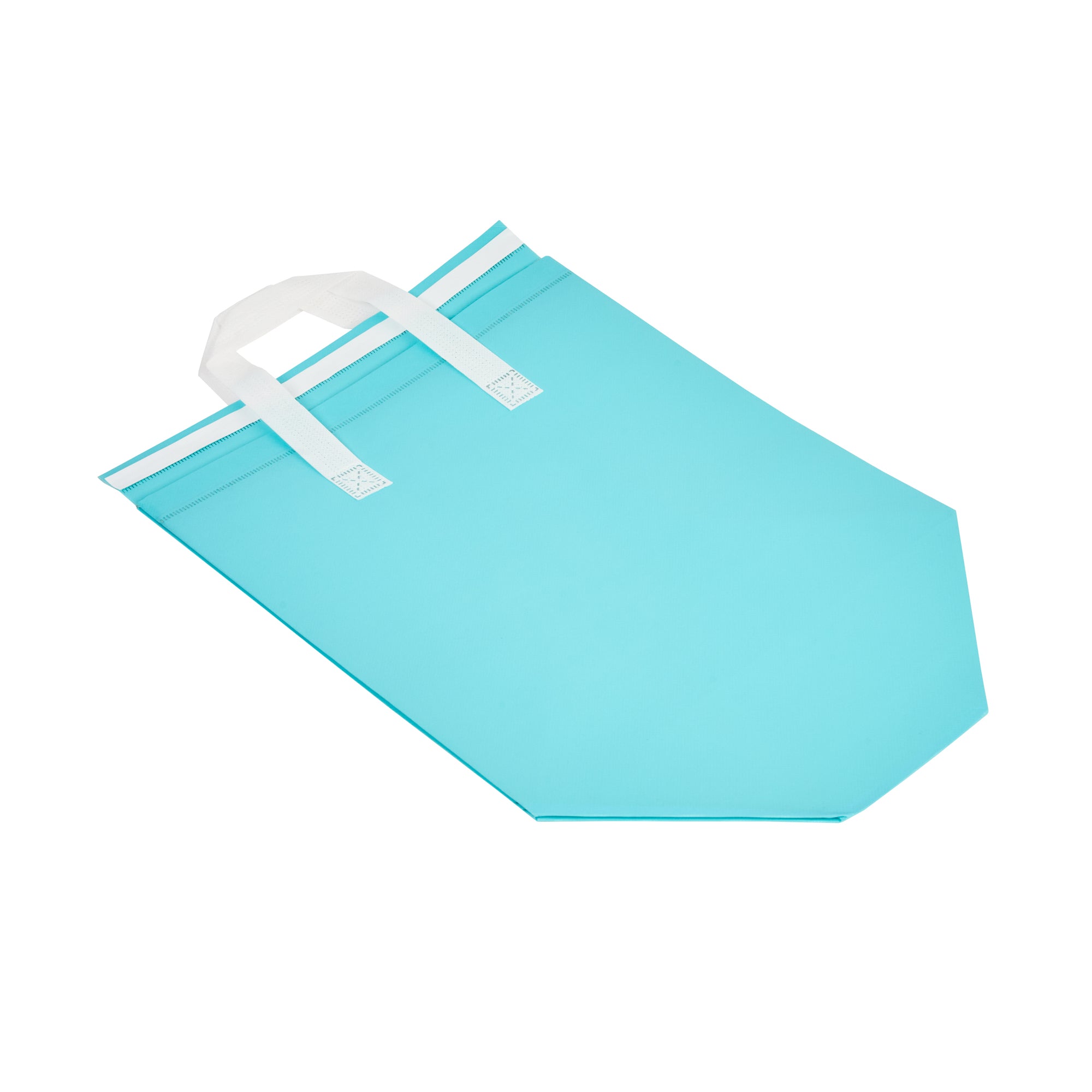 Bag Tek Teal Insulated Take Out Bag - Tamper-Evident - 11 3/4" x 7 3/4" x 12 1/2" - 100 count box