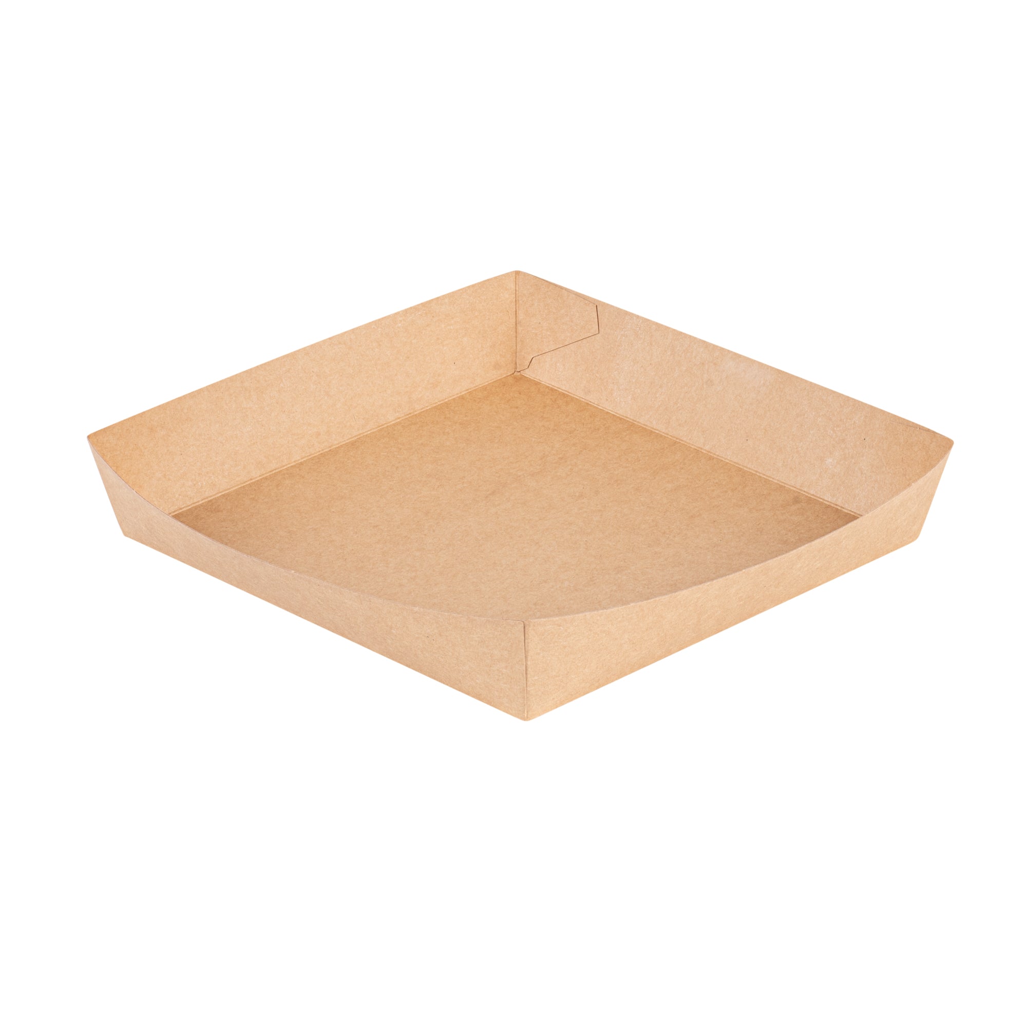 Cater Tek Kraft Paper Insert - Fits Square Catering Box - 8" x 8'' x 1 1/2'' - 100 count box