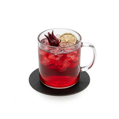 Bar Lux Round Black Paper Coaster - 3 1/2