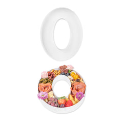 Chef 101 White Paper Charcuterie Fillable Number 0 Tray - 12