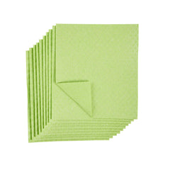 Clean Tek Professional Green Reusable Swedish Dishcloth - Biodegradable - 6 3/4