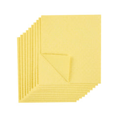 Clean Tek Professional Yellow Reusable Swedish Dishcloth - 6 3/4