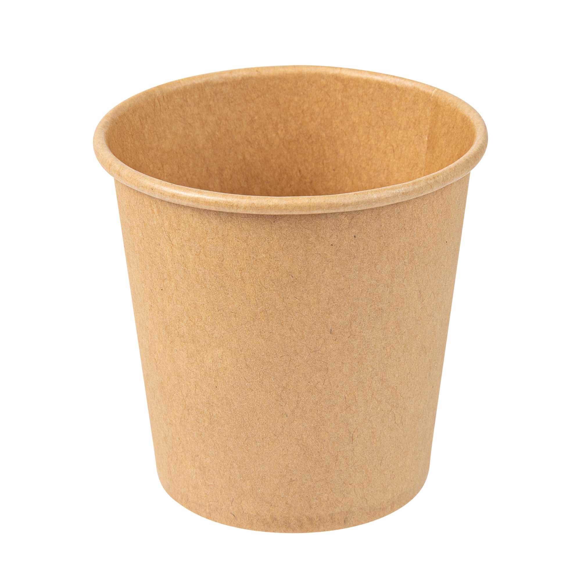 Bio Tek 3 oz Kraft Poly-Coated Paper Portion Cup - 100 count box