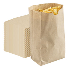 SustainaLite 3 lb Kraft Paper Bag - 4 3/4