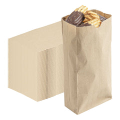 SustainaLite 5 lb Kraft Paper Bag - 5 1/4