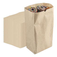 SustainaLite 20 lb Kraft Paper Bag - 8 1/4