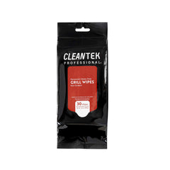 Clean Tek Professional Nonwoven Heavy-Duty Grill Wipes - Non-Scratch - 9 3/4