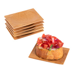 Bambuddha Rectangle Natural Bamboo Dish - 3