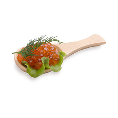 Bambuddha Natural Bamboo Spoon - Carved - 3 1/2