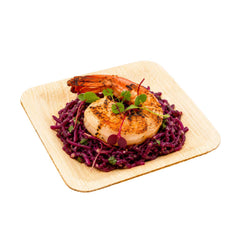 Bambuddha Square Leaf Plate - Bamboo - 3 1/2