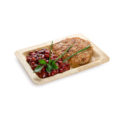 Bambuddha Rectangle Natural Bamboo Plate - 8