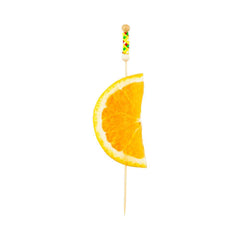 Pixy Yellow Bamboo Braided Skewer - 6