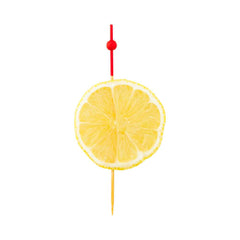 Pixy Red Bamboo Mini Ball Pick - 4 1/2