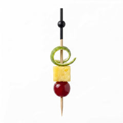 Pixy Black Bamboo Mini Ball Pick - 4 1/2