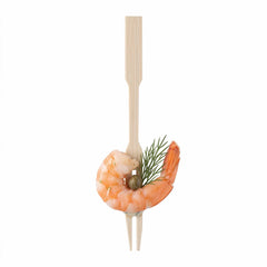 Natural Bamboo Asian Fork - 3 1/2