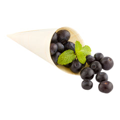 Taipei 4 oz Natural Pinewood Medium Cone - 5