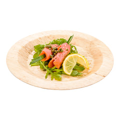 Bambuddha Round Natural Bamboo Plate - 9