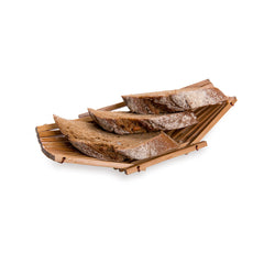 Bambuddha Natural Bamboo Bread Basket - 6 1/2