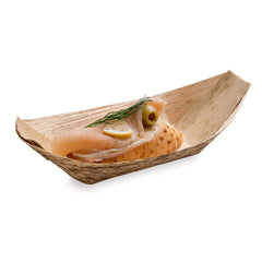 Bambuddha Natural Bamboo Large Food Tray / Boat - 8