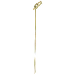 Pixy Natural Bamboo Twisted Knot Skewer - 6