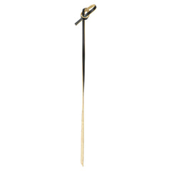 Pixy Black Bamboo Twisted Knot Skewer - 6