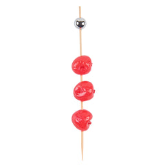 Pixy Silver Bamboo Sphere Skewer - 6