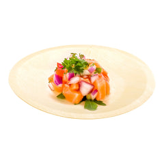 Taipei Round Natural Wood Plate - 5 1/2
