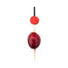 Pixy Munchkin Red Bamboo Japanese Pick - 2 1/2