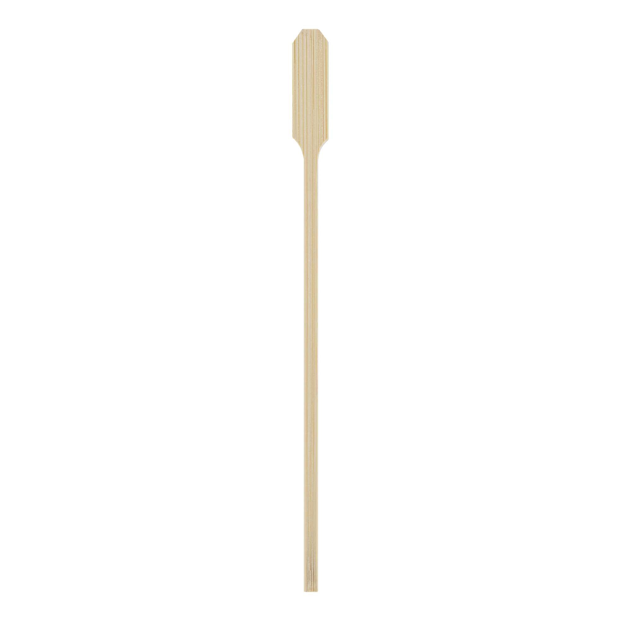 Restpresso Natural Bamboo Paddle Coffee Stirrer - 6" - 1000 count box