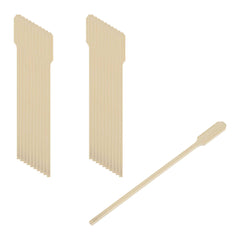Natural Bamboo Paddle Coffee Stirrer - 6