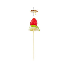 Pixy Bamboo Flower Top Skewer - 6