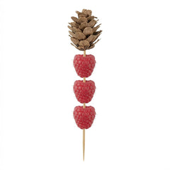 Pixy Natural Bamboo Mini Pine Cone Pick - 4