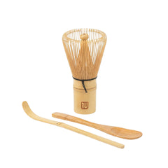 Dojo Natural Bamboo Matcha Tea Set - 3-Piece - 2 3/4