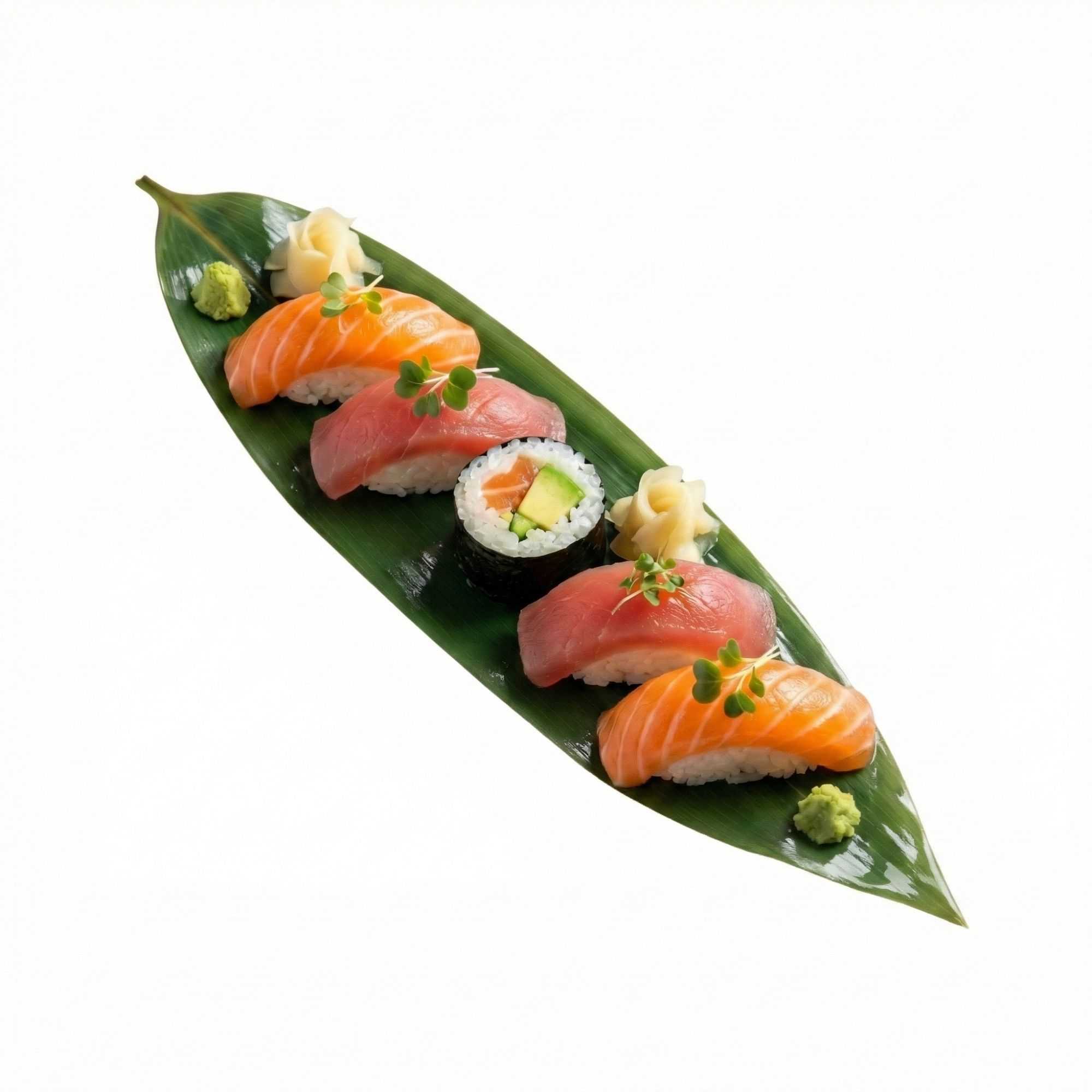 Dojo Green Fresh Bamboo Leaves - Vacuum Packed - 11 3/4" x 3 1/2" - 100 count box
