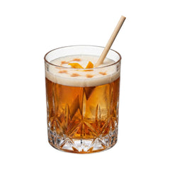 Bev Tek Natural Hay Cocktail Straw - Biodegradable - 5