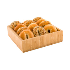 Nature Tek Square Natural Bamboo Large Tray - 11 3/4