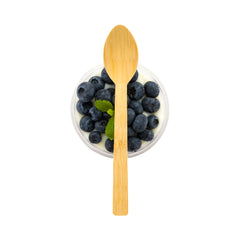 Bambuddha Natural Bamboo Disposable Spoon - 6 3/4