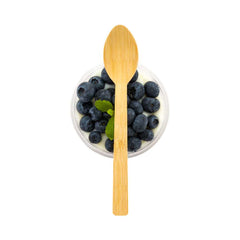 Bambuddha Natural Bamboo Disposable Spoon - 6 3/4