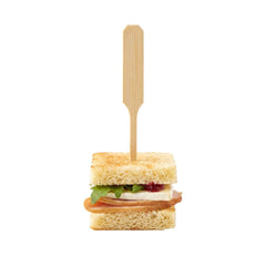 Pixy Natural Bamboo Oar Pick - 3 1/2