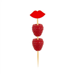 Pixy Red Bamboo Sexy Lips Pick - 2 3/4