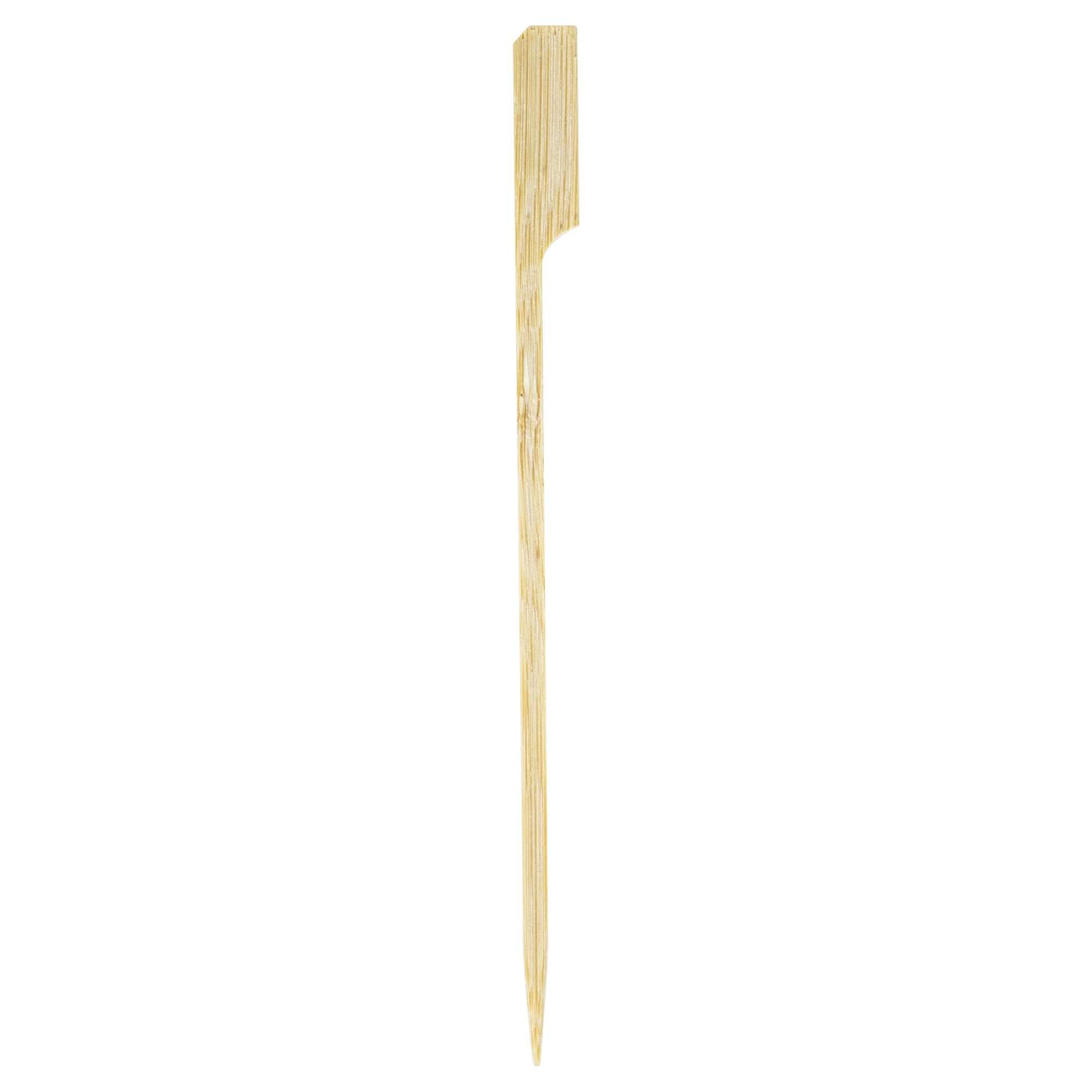 Pixy Natural Shaved Bamboo Paddle Skewer - 6" - 1000 count box
