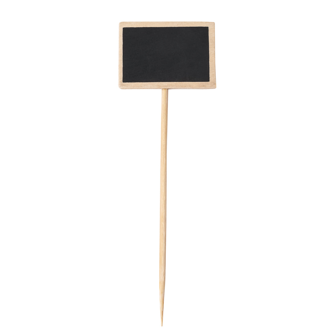 Pixy Bamboo Framed Chalkboard Skewer - 6" - 1000 count box