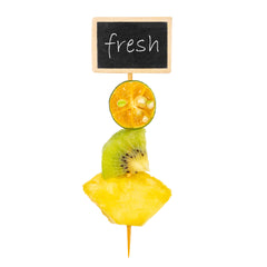 Pixy Bamboo Framed Chalkboard Skewer - 6
