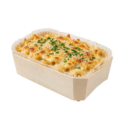 Taipei Poplar Baking / Serving Container - with Paper Liner - 5 1/2
