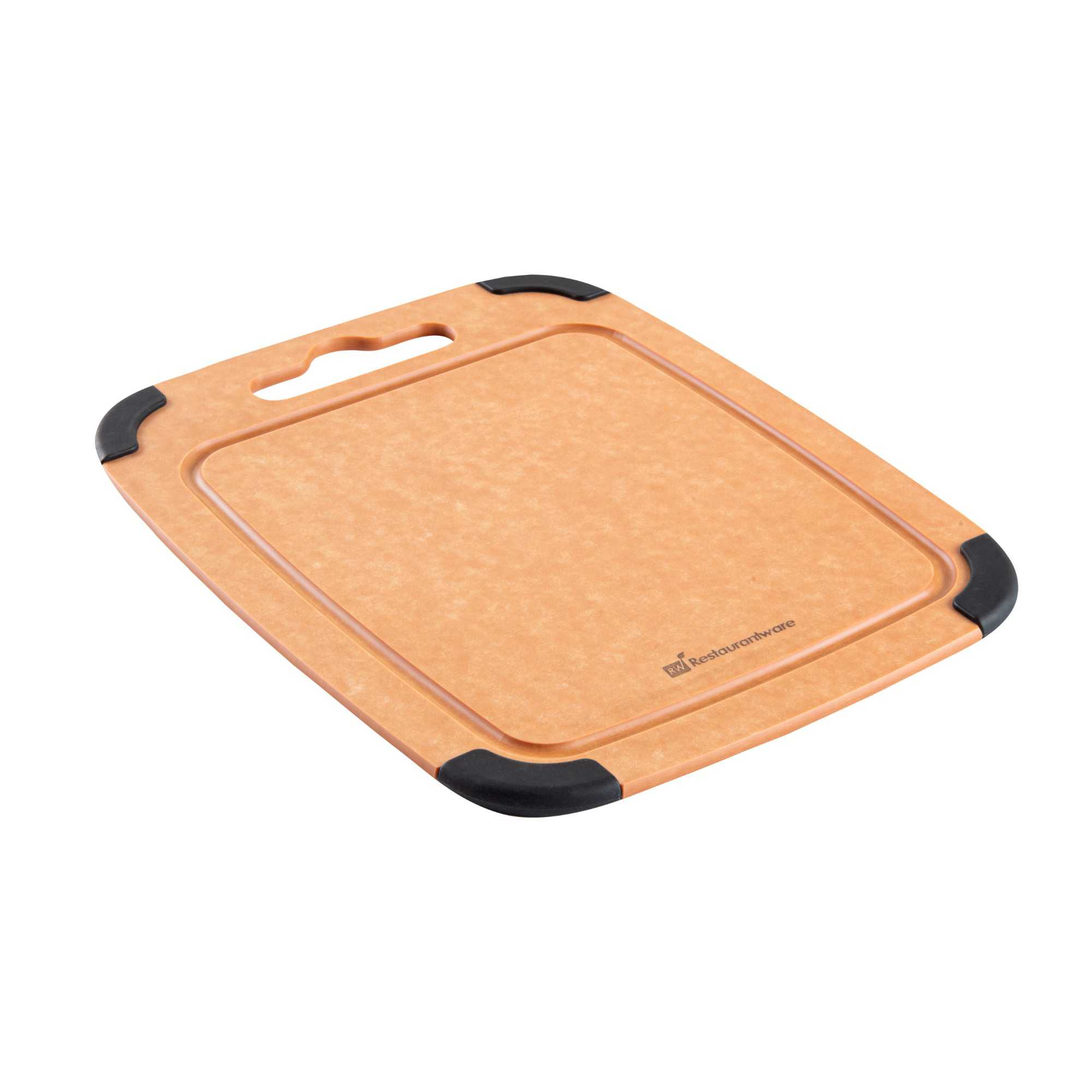 Nature Tek Wood Cutting Board - with Juice Groove, Handle - 11 3/4" x 9 1/4" - 1 count box